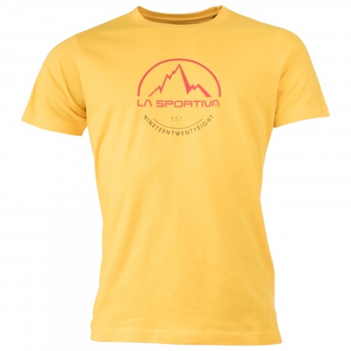 Logo Tee Yellow La Sportiva UK
