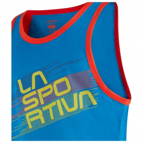 La Sportiva UK Chili Poppy Stripe Tank
