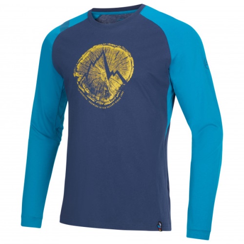 Cross Section Long Sleeve La Sportiva UK Night Blue Crystal