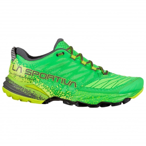Akasha Ii Trail Running Shoes Flash Green Metal La Sportiva UK