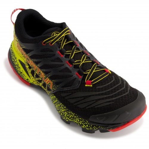 Akasha Ii Trail Running Shoes Flash Green Metal La Sportiva UK