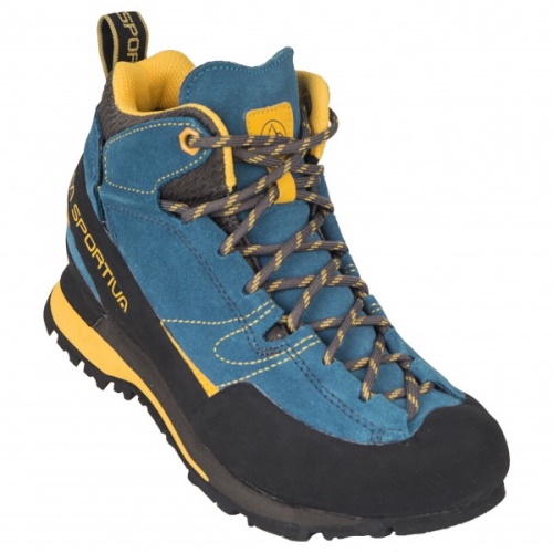 Boulder X Mid Gtx Blue Yellow La Sportiva UK