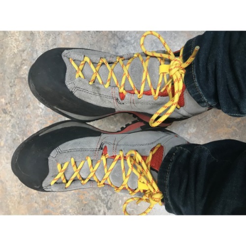 La Sportiva UK Carbon Flame Boulder X Mid Gtx