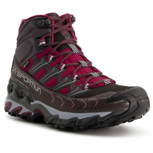 Women's Ultra Raptor Ii Mid Gtx La Sportiva UK Carbon Red Plum