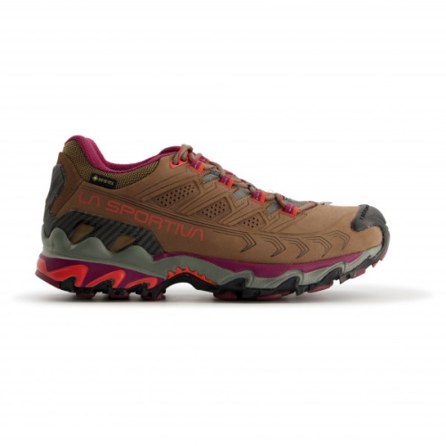 Women's Ultra Raptor Ii Leather Wide Gtx La Sportiva UK Taupe Red Plum