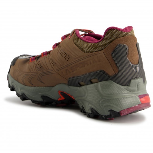 Women's Ultra Raptor Ii Leather Wide Gtx La Sportiva UK Taupe Red Plum