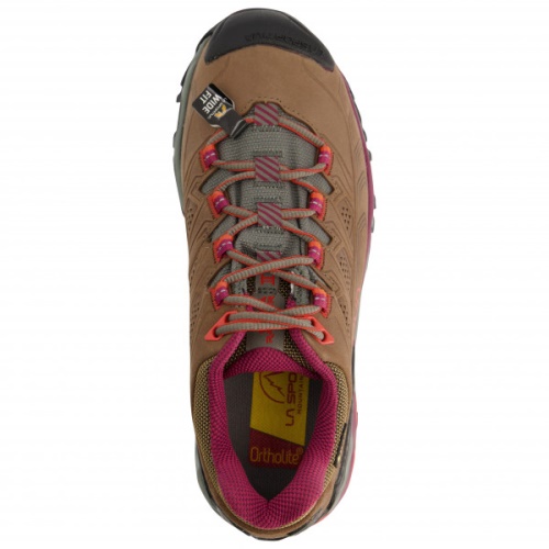 Women's Ultra Raptor Ii Leather Wide Gtx La Sportiva UK Taupe Red Plum