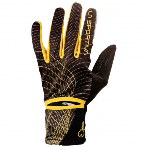 La Sportiva UK Yellow Black Trail Gloves