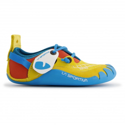 Kid's Gripit La Sportiva UK Yellow Flame