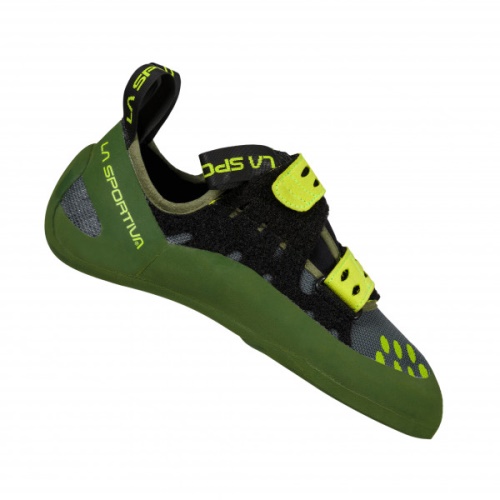 Geckogym Vegan La Sportiva UK Olive Neon