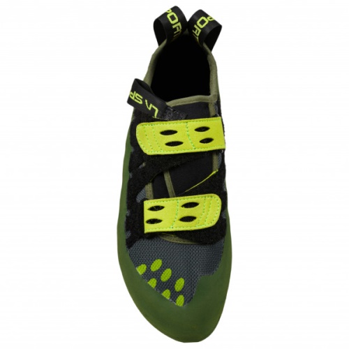 Geckogym Vegan La Sportiva UK Olive Neon