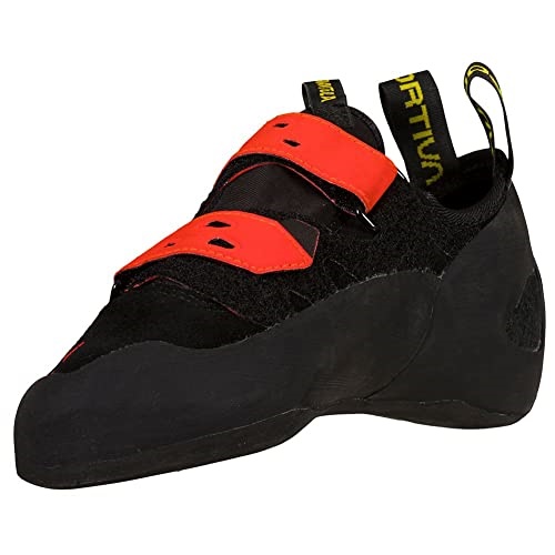 La Sportiva UK Black Poppy Mens Tarantula Rock Climbing Shoes