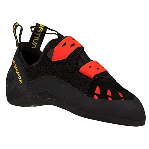 La Sportiva UK Black Poppy Mens Tarantula Rock Climbing Shoes