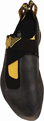 La Sportiva UK Black Yellow Mens Theory Rock Climbing Shoes