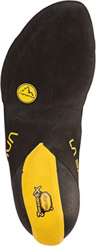 La Sportiva UK Black Yellow Mens Theory Rock Climbing Shoes