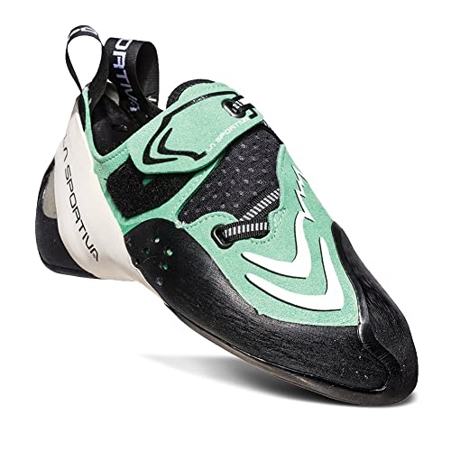 La Sportiva UK Jade Green White Womens Futura Rock Climbing Shoes