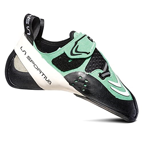 La Sportiva UK Jade Green White Womens Futura Rock Climbing Shoes