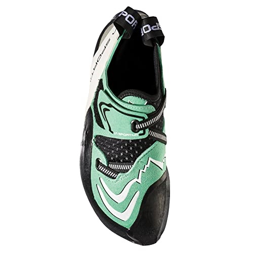 La Sportiva UK Jade Green White Womens Futura Rock Climbing Shoes