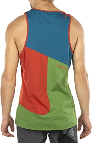 La Sportiva UK Mens Dude T-Shirt Kale Saffron Small