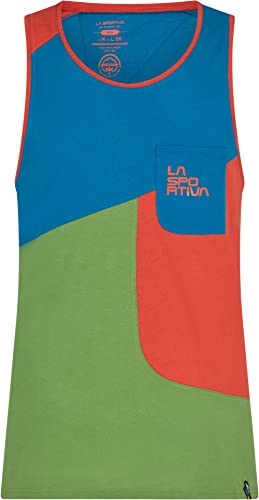 La Sportiva UK Mens Dude T-Shirt Kale Saffron Small