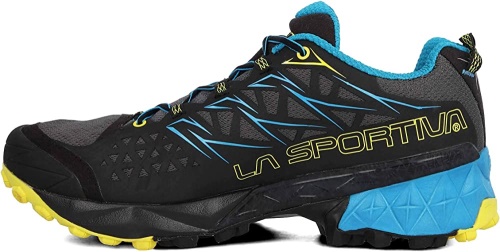 La Sportiva UK Multicoloured Carbon Tropic Blue 000 Men Akyra Trail Running Shoes