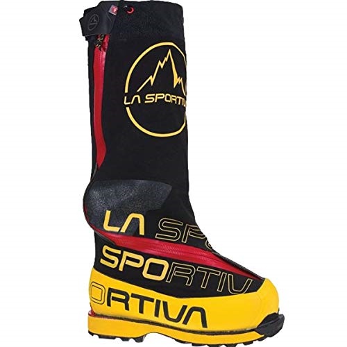La Sportiva UK Yellow Black Mens Olympus Mons Cube Mountaineering Boots