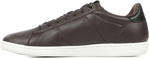 Le Coq Sportif Men Tennis Shoes La Sportiva UK Dark Brown Black