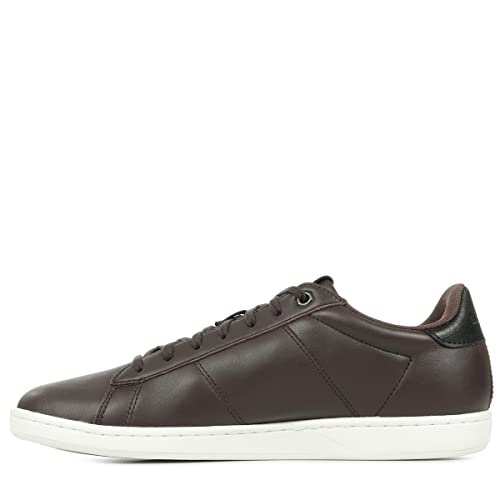 Le Coq Sportif Men Tennis Shoes La Sportiva UK Dark Brown Black