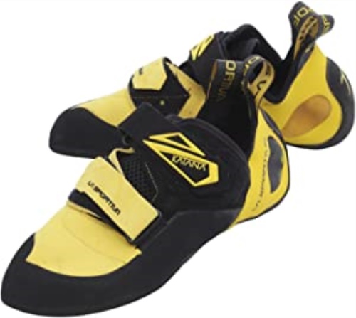 Men Mountaineering And Trekking Climbing Shoes One Size La Sportiva UK Yellow Black