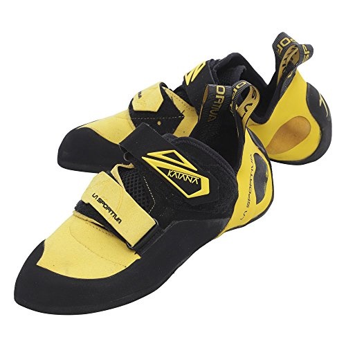 Men Mountaineering And Trekking Climbing Shoes One Size La Sportiva UK Yellow Black