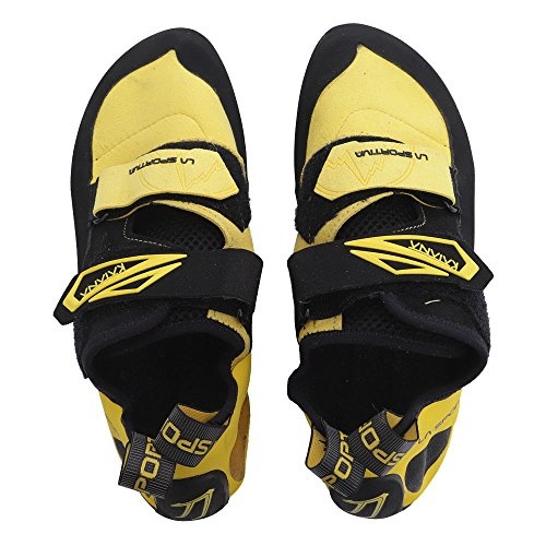 Men Mountaineering And Trekking Climbing Shoes One Size La Sportiva UK Yellow Black