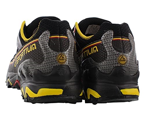 Men Ultra Raptor Trail Running Shoe Black Yellow La Sportiva UK