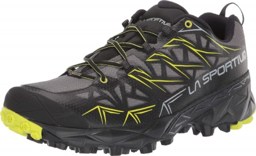 Mens Akyra Gtx Trail Running Shoes Carbon Apple Green La Sportiva UK