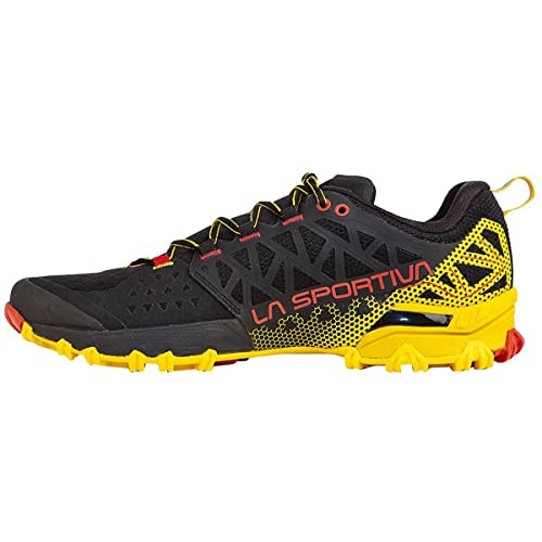 Mens Bushido Ii Gtx Trail Running Shoes La Sportiva UK Black Yellow