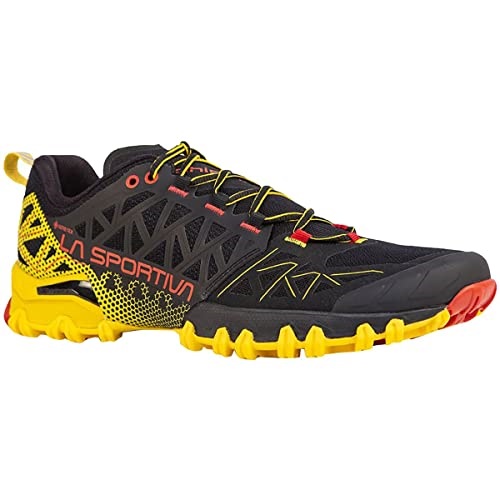 Mens Bushido Ii Gtx Trail Running Shoes La Sportiva UK Black Yellow