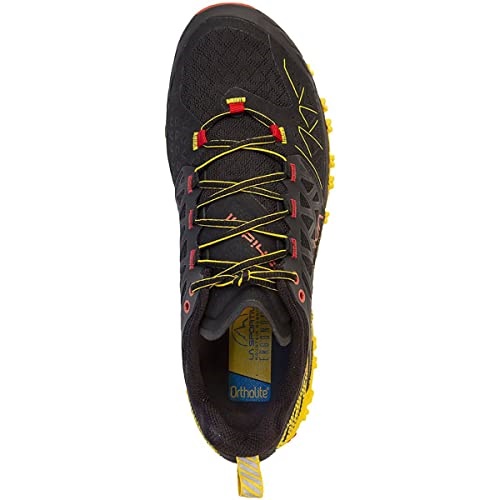 Mens Bushido Ii Gtx Trail Running Shoes La Sportiva UK Black Yellow