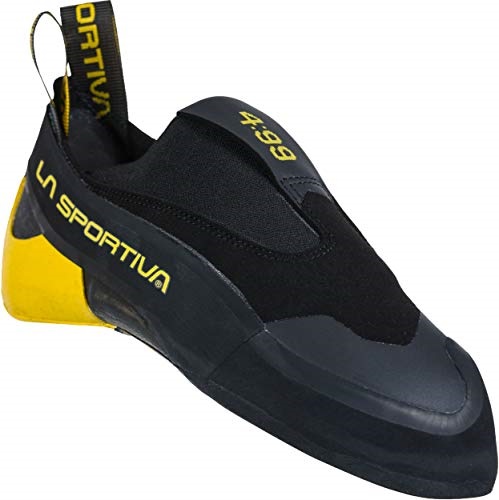 Mens Cobra 4:99 Rock Climbing Shoes La Sportiva UK Black Yellow