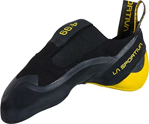 Mens Cobra 4:99 Rock Climbing Shoes La Sportiva UK Black Yellow