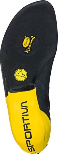 Mens Cobra 4:99 Rock Climbing Shoes La Sportiva UK Black Yellow
