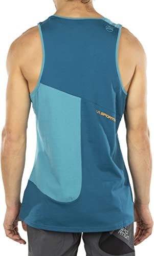 Mens Dude T-Shirt Space Blue Topaz Medium La Sportiva UK