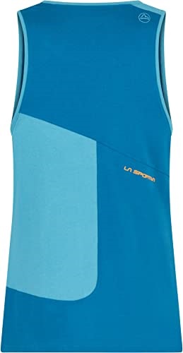 Mens Dude T-Shirt Space Blue Topaz Medium La Sportiva UK