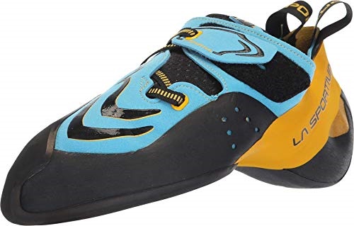 Mens Futura Rock Climbing Shoes La Sportiva UK Blue Yellow