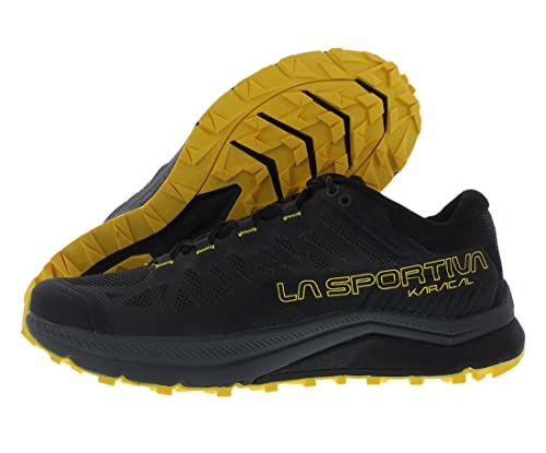 Mens Karacal Trail Running Shoe Black Yellow La Sportiva UK