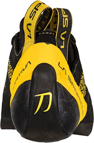Mens Katana Lace Rock Climbing Shoes Yellow Black La Sportiva UK