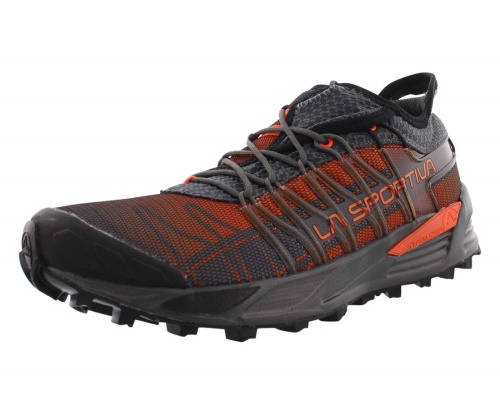 Mens Mutant Trail Running Shoes Carbon Flame La Sportiva UK