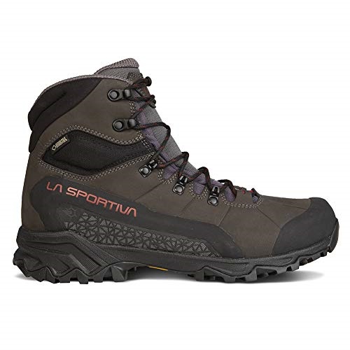 Mens Nucleo High Ii Gtx Hiking Boot Carbon Chili La Sportiva UK