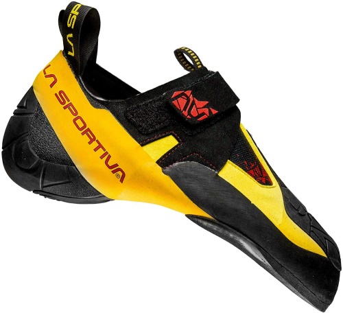 Mens Skwama Rock Climbing Shoes La Sportiva UK Black Yellow