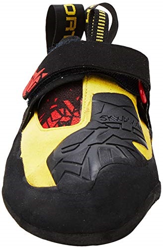 Mens Skwama Rock Climbing Shoes La Sportiva UK Black Yellow