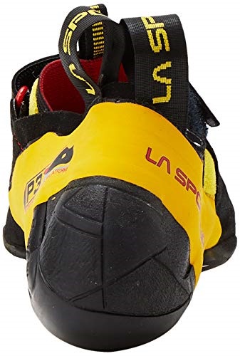 Mens Skwama Rock Climbing Shoes La Sportiva UK Black Yellow