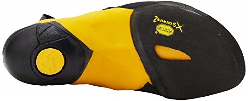 Mens Skwama Rock Climbing Shoes La Sportiva UK Black Yellow